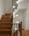 WOMO Cascading Blown Glass Pendant Chandelier-WM2101b thumbnail