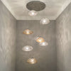 WOMO Cascading Blown Glass Pendant Chandelier-WM2101b thumbnail
