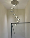 WOMO Cascading Blown Glass Pendant Chandelier-WM2101b thumbnail