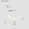 WOMO String Pearl Chandelier-WM2102 thumbnail