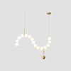 WOMO String Pearl Chandelier-WM2102 thumbnail