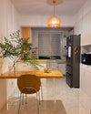 WOMO Pumpkin Wood Pendant Light-WM2105 thumbnail