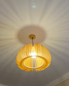 WOMO Pumpkin Wood Pendant Light-WM2105 thumbnail