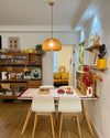 WOMO Pumpkin Wood Pendant Light-WM2105 thumbnail
