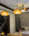 WOMO Pumpkin Wood Pendant Light-WM2105 thumbnail