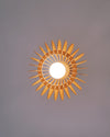 WOMO Pumpkin Wood Pendant Light-WM2105 thumbnail