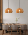 WOMO Pumpkin Wood Pendant Light-WM2105 thumbnail