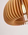 WOMO Pumpkin Wood Pendant Light-WM2105 thumbnail