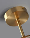 WOMO Smoked/Amber Blown Glass Pendant Light-WM2108 thumbnail