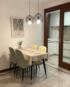 WOMO Smoked/Amber Blown Glass Pendant Light-WM2108 thumbnail