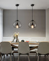 WOMO Smoked/Amber Blown Glass Pendant Light-WM2108 thumbnail
