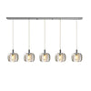 WOMO Colored Glass Multi Pendant Chandelier-WM2111a thumbnail