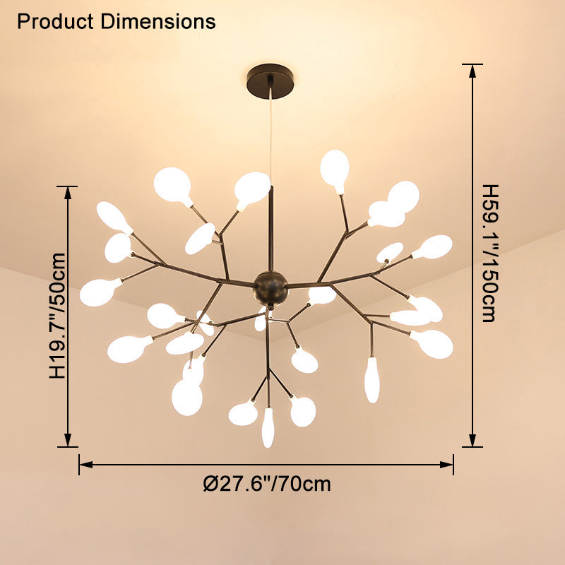 WOMO Heracleum/Firefly Chandelier-WM2113