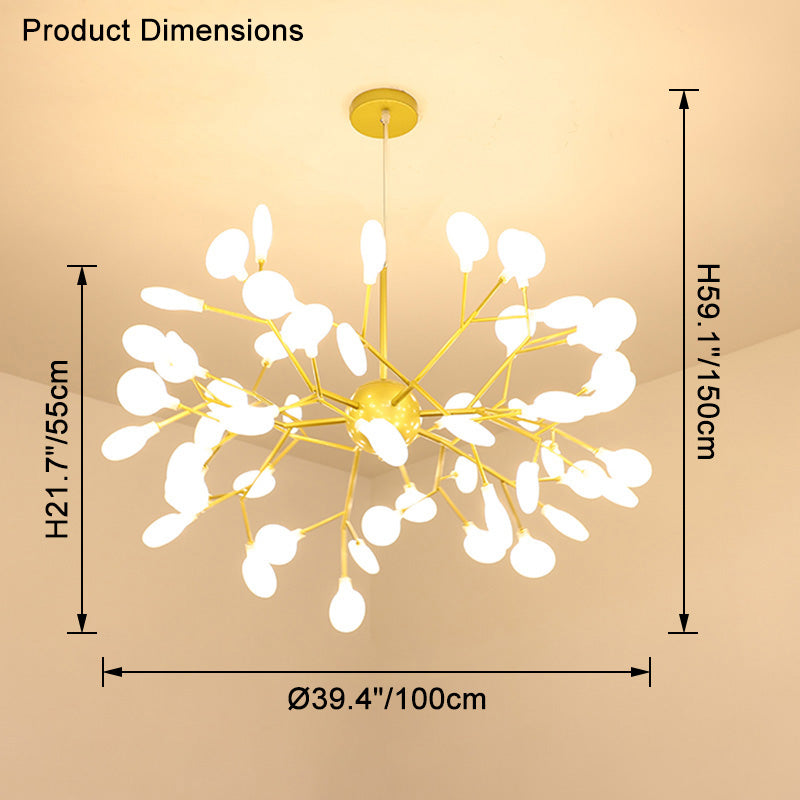 WOMO Heracleum/Firefly Chandelier-WM2113