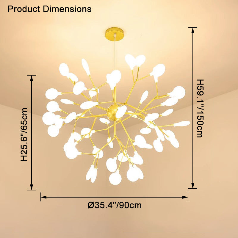 WOMO Heracleum/Firefly Chandelier-WM2113