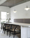 WOMO Danish Designer Milk Glass Pendant Lamp-WM2116 thumbnail
