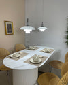 WOMO Danish Designer Milk Glass Pendant Lamp-WM2116 thumbnail