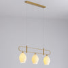 WOMO Ceramic Bud Linear Chandelier-WM2121b thumbnail