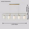 WOMO Ceramic Bud Linear Chandelier-WM2121b thumbnail