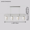 WOMO Ceramic Bud Linear Chandelier-WM2121b thumbnail
