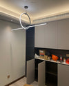WOMO Circle Linear Pendant Light-WM2122 thumbnail