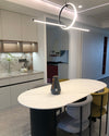 WOMO Circle Linear Pendant Light-WM2122 thumbnail