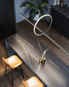 WOMO Circle Linear Pendant Light-WM2122 thumbnail