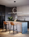WOMO Circle Linear Pendant Light-WM2122 thumbnail