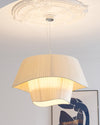 WOMO Pleated Fabric Drum Pendant Light-WM2130 thumbnail