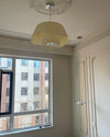 WOMO Pleated Fabric Drum Pendant Light-WM2130 thumbnail