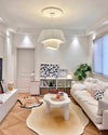 WOMO Pleated Fabric Drum Pendant Light-WM2130 thumbnail