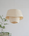 WOMO Pleated Fabric Drum Pendant Light-WM2130 thumbnail