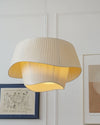 WOMO Pleated Fabric Drum Pendant Light-WM2130 thumbnail