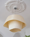WOMO Pleated Fabric Drum Pendant Light-WM2130 thumbnail