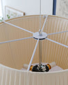 WOMO Pleated Fabric Drum Pendant Light-WM2130 thumbnail