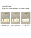 WOMO U-Shaped Milk Glass Chandelier-WM2131 thumbnail