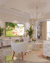 WOMO U-Shaped Milk Glass Chandelier-WM2131 thumbnail