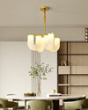 WOMO U-Shaped Milk Glass Chandelier-WM2131 thumbnail