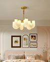 WOMO U-Shaped Milk Glass Chandelier-WM2131 thumbnail