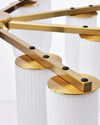WOMO U-Shaped Milk Glass Chandelier-WM2131 thumbnail