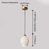 WOMO Ribbed Bud Ceramic Chandelier-WM2132a thumbnail