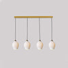 WOMO Ribbed Bud Ceramic Multi-Light Chandelier-WM2132b thumbnail