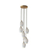 WOMO Ribbed Bud Ceramic Chandelier-WM2132a thumbnail