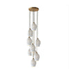 WOMO Ribbed Bud Ceramic Chandelier-WM2132a thumbnail