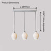 WOMO Ribbed Bud Ceramic Multi-Light Chandelier-WM2132b thumbnail