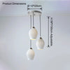WOMO Ribbed Bud Ceramic Chandelier-WM2132a thumbnail