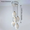 WOMO Ribbed Bud Ceramic Chandelier-WM2132a thumbnail