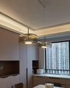 WOMO Drum Blown Glass Pendant Light-WM2145 thumbnail