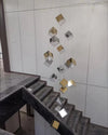 WOMO Ice Cube Textured Glass Chandelier-WM2150 thumbnail