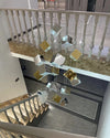 WOMO Ice Cube Textured Glass Chandelier-WM2150 thumbnail